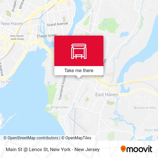 Main St @ Lenox St map