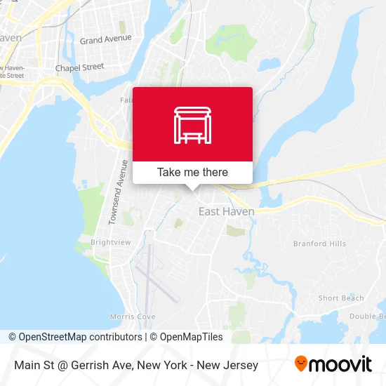 Main St @ Gerrish Ave map