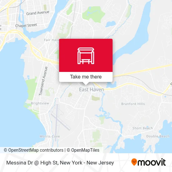 Messina Dr @ High St map