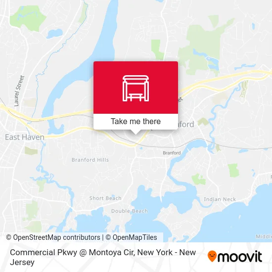 Commercial Pkwy @ Montoya Cir map