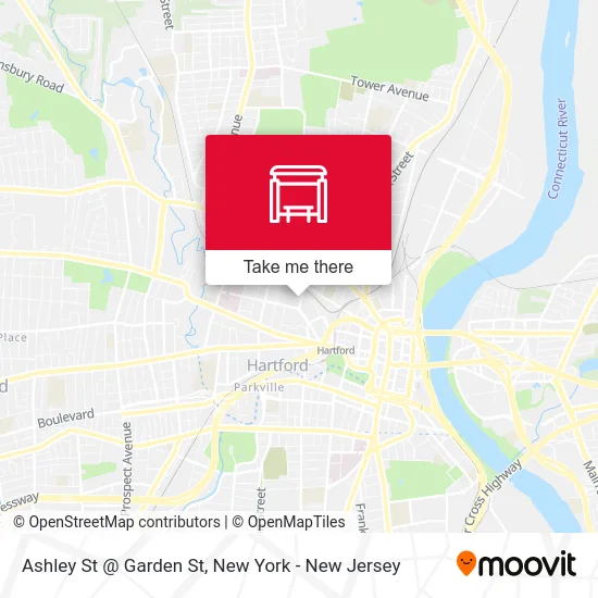 Ashley St @ Garden St map