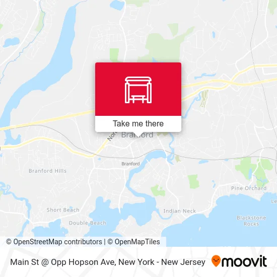 Main St @ Opp Hopson Ave map