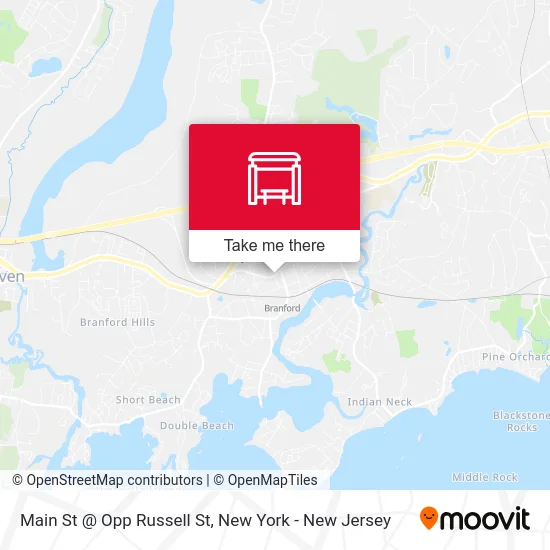 Main St @ Opp Russell St map