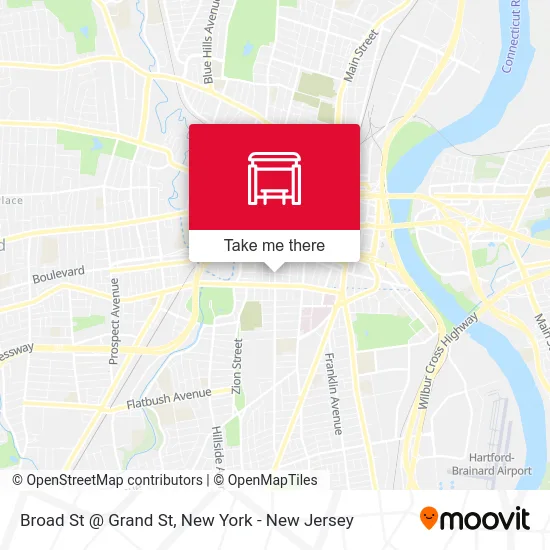 Broad St @ Grand St map