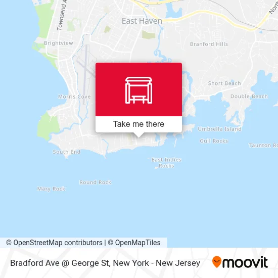Bradford Ave @ George St map