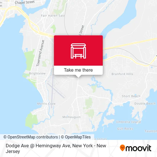 Dodge Ave @ Hemingway Ave map