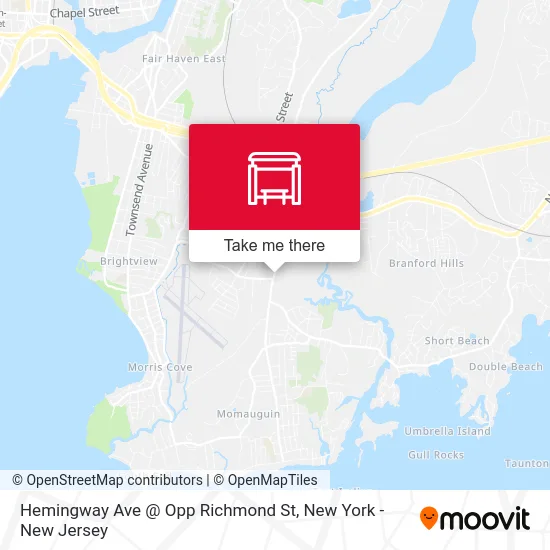 Hemingway Ave @ Opp Richmond St map
