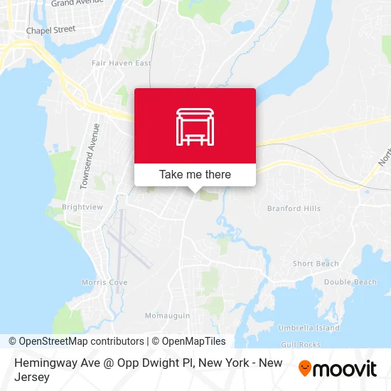 Hemingway Ave @ Opp Dwight Pl map