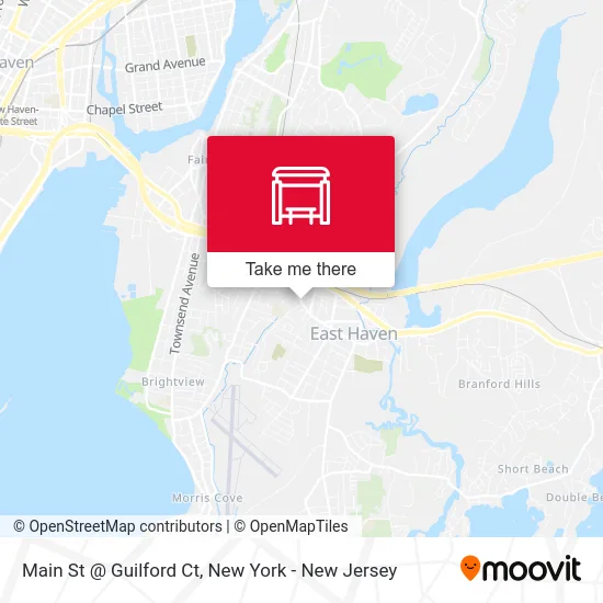 Main St @ Guilford Ct map