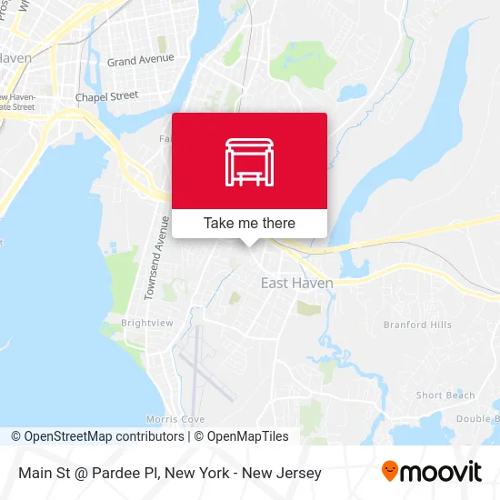 Main St @ Pardee Pl map