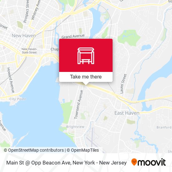 Mapa de Main St @ Opp Beacon Ave