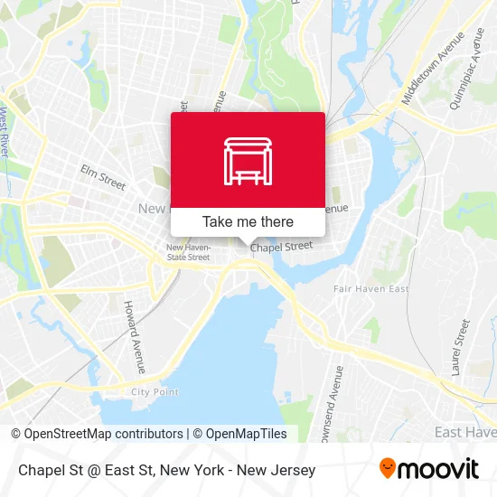 Chapel St @ East St map