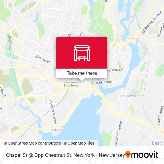 Mapa de Chapel St @ Opp Chestnut St