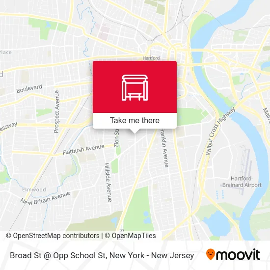 Broad St @ Opp School St map