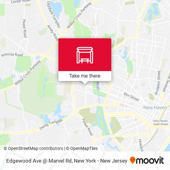 Edgewood Ave @ Marvel Rd map