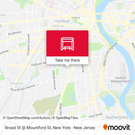 Broad St @ Mountford St map