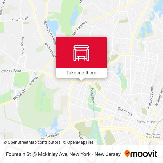 Mapa de Fountain St @ Mckinley Ave