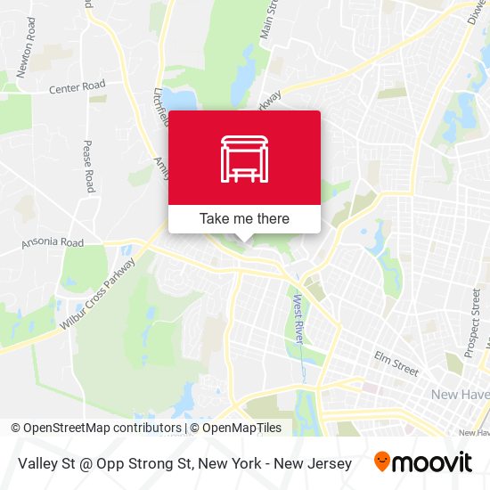 Mapa de Valley St @ Opp Strong St