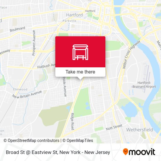 Mapa de Broad St @ Eastview St