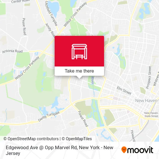 Edgewood Ave @ Opp Marvel Rd map