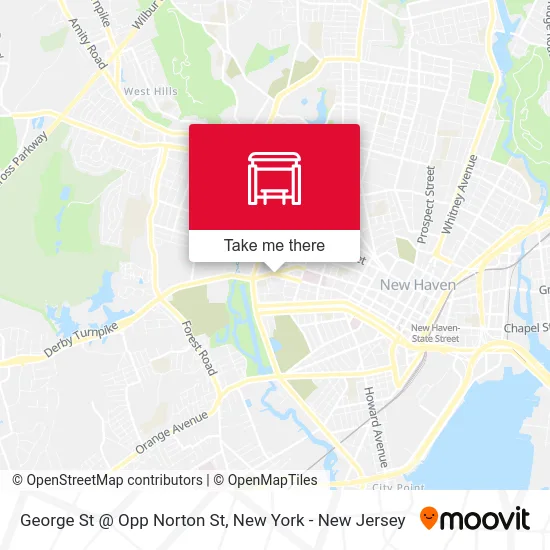 George St @ Opp Norton St map