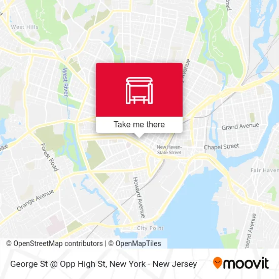 George St @ Opp High St map