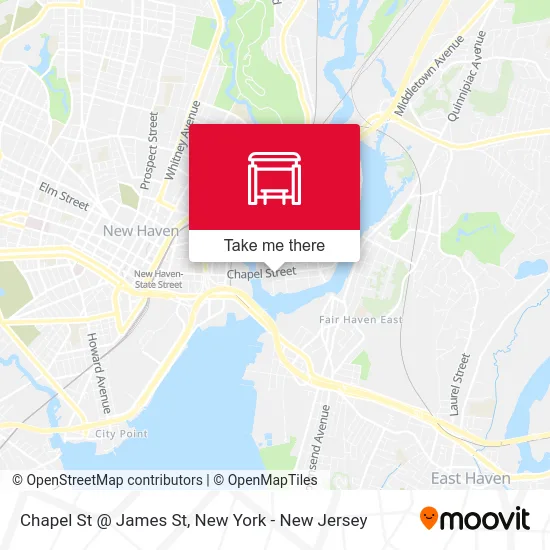 Chapel St @ James St map