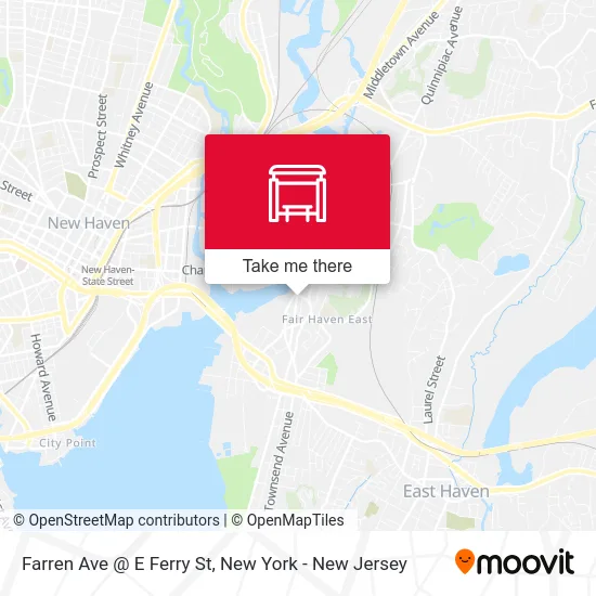 Farren Ave @ E Ferry St map