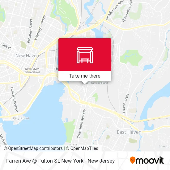 Farren Ave @ Fulton St map
