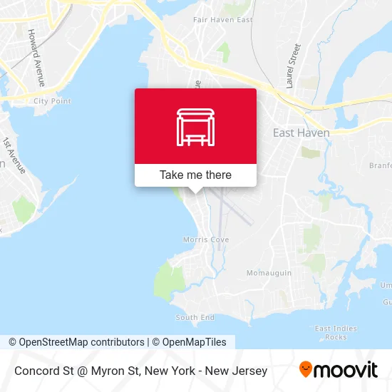Concord St @ Myron St map