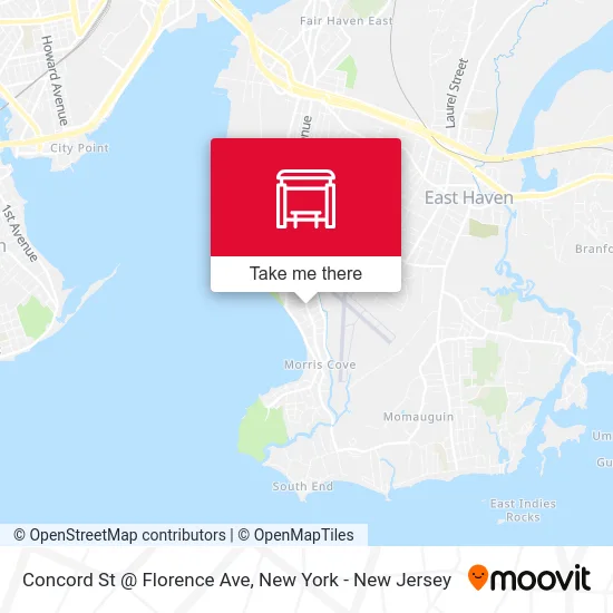 Concord St @ Florence Ave map