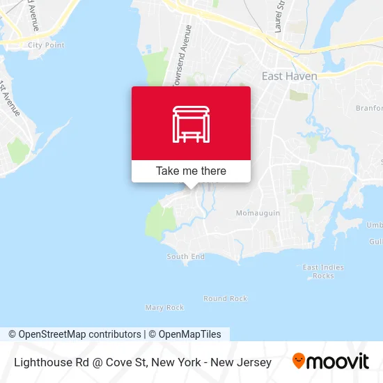 Lighthouse Rd @ Cove St map