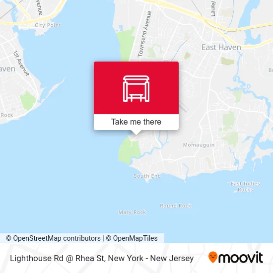 Lighthouse Rd @ Rhea St map