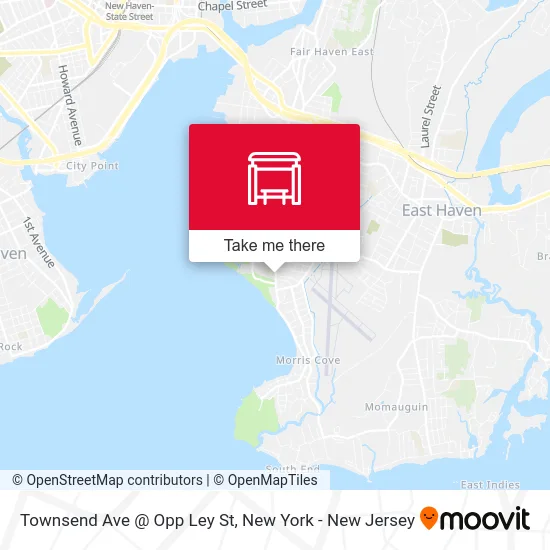 Townsend Ave @ Opp Ley St map