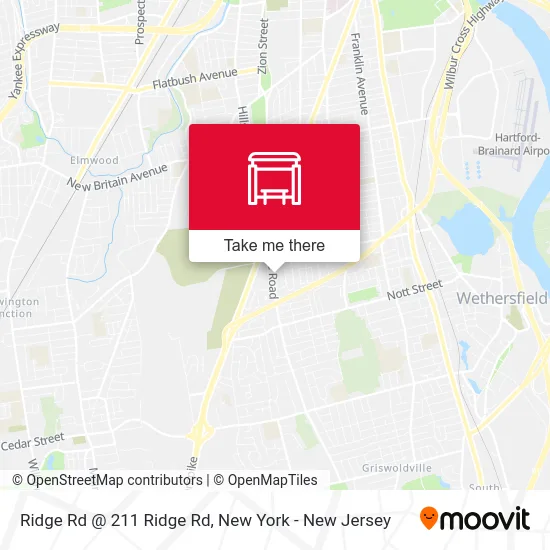 Ridge Rd @ 211 Ridge Rd map
