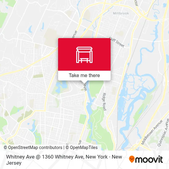 Whitney Ave @ 1360 Whitney Ave map
