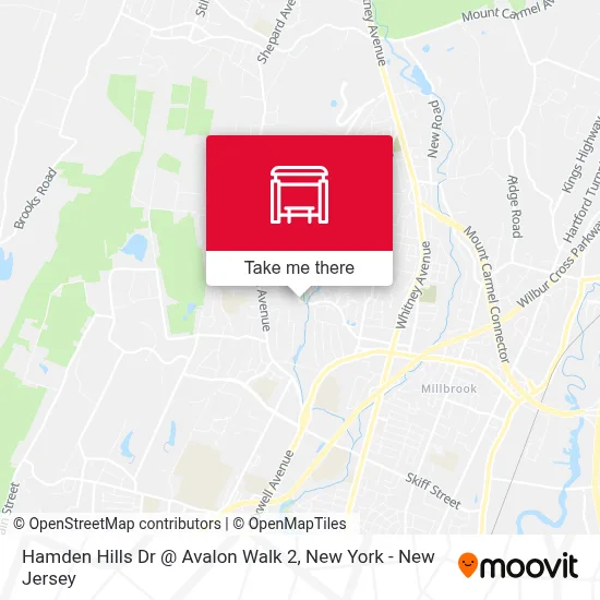 Hamden Hills Dr @ Avalon Walk 2 map