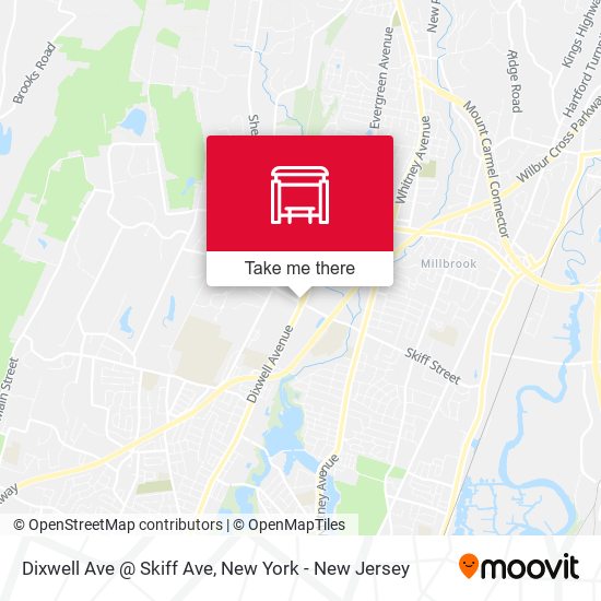 Dixwell Ave @ Skiff Ave map