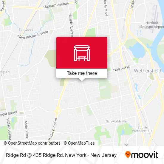 Ridge Rd @ 435 Ridge Rd map