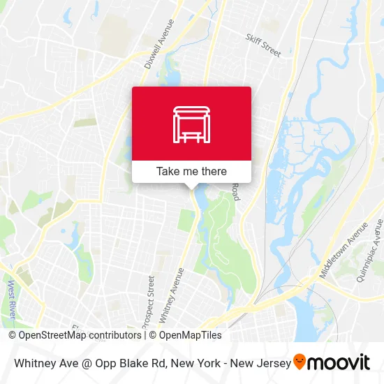 Whitney Ave @ Opp Blake Rd map