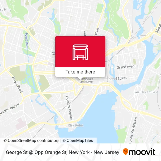 George St @ Opp Orange St map