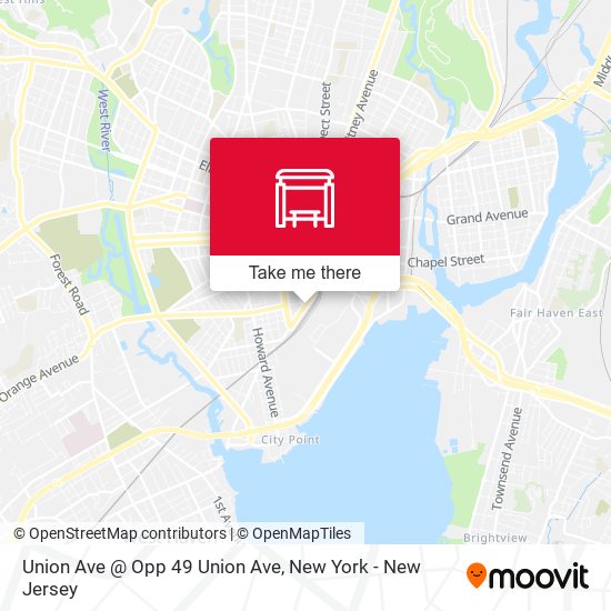 Union Ave @ Opp 49 Union Ave map