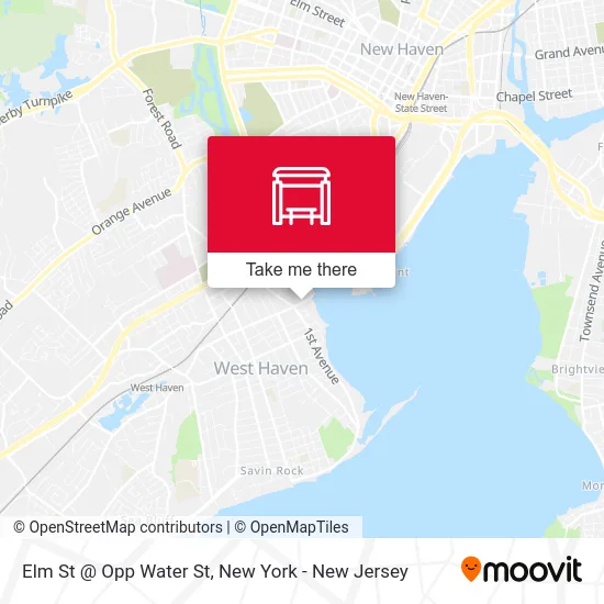 Elm St @ Opp Water St map