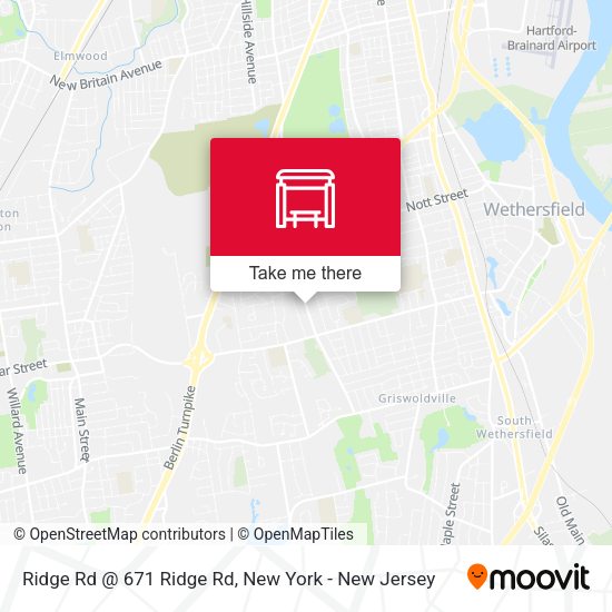 Mapa de Ridge Rd @ 671 Ridge Rd