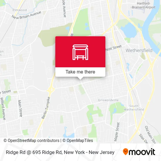 Ridge Rd @ 695 Ridge Rd map
