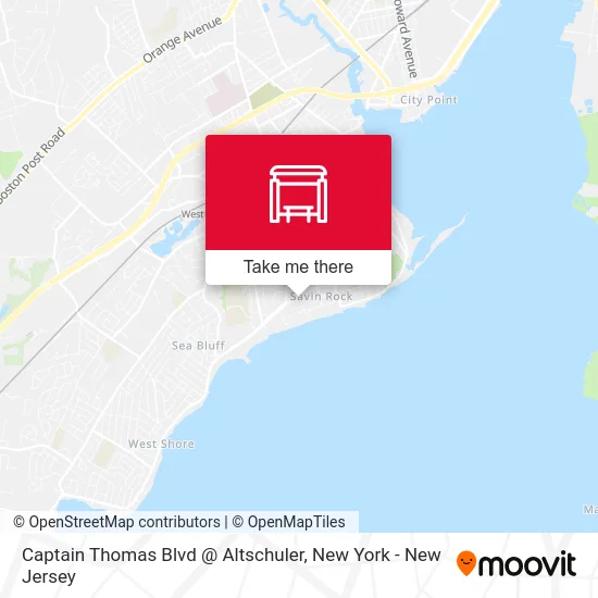 Captain Thomas Blvd @ Altschuler map