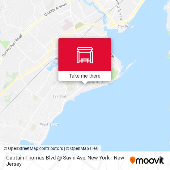 Mapa de Captain Thomas Blvd @ Savin Ave