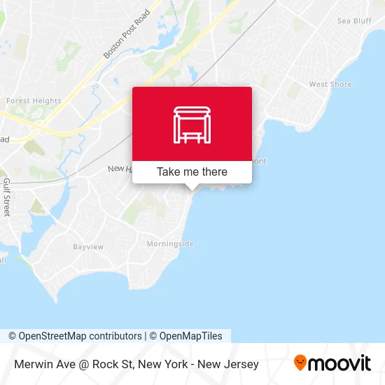 Merwin Ave @ Rock St map