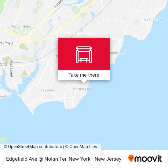 Edgefield Ave @ Nolan Ter map