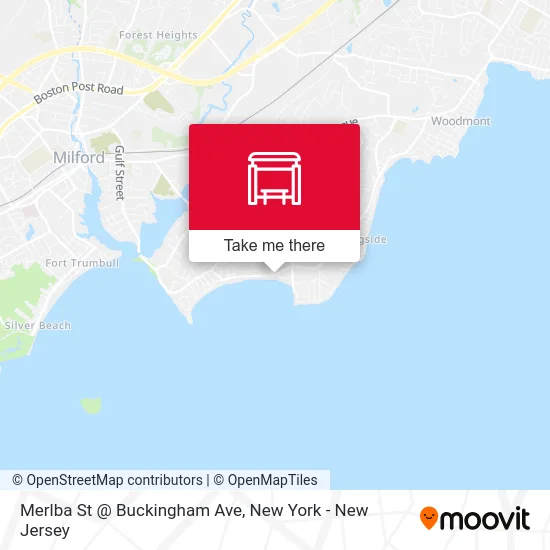 Merlba St @ Buckingham Ave map